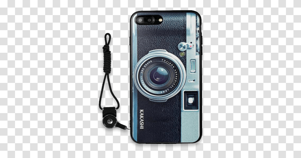 Download Luxury Vintage Camera Case For Iphone Black Camera Film Camera, Electronics, Digital Camera, Strap Transparent Png