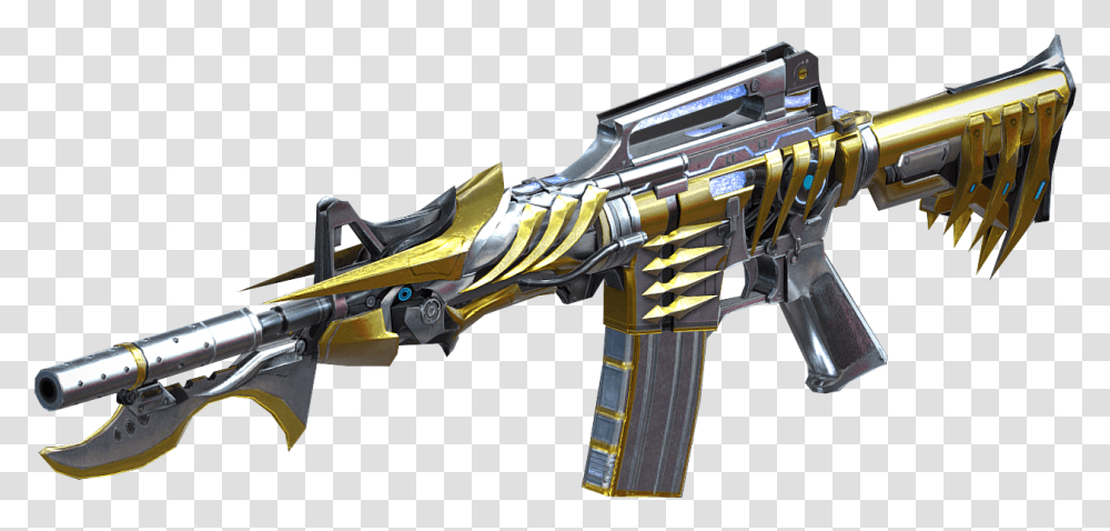 Download M4a1 S Prism Beast Ig Rd2 M4 Carbine Image M4a1 Free Fire, Gun, Weapon, Weaponry Transparent Png