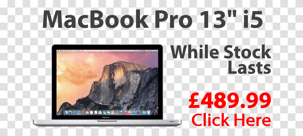 Download Macbook Pro 13 I5 489 Apple Macbook Air 133 Electronics, Monitor, Screen, LCD Screen, TV Transparent Png
