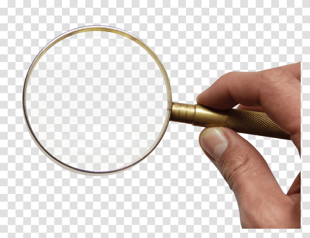 Download Magnifying Glass Image Hand Magnifying Glass, Person, Human, Sunglasses, Accessories Transparent Png