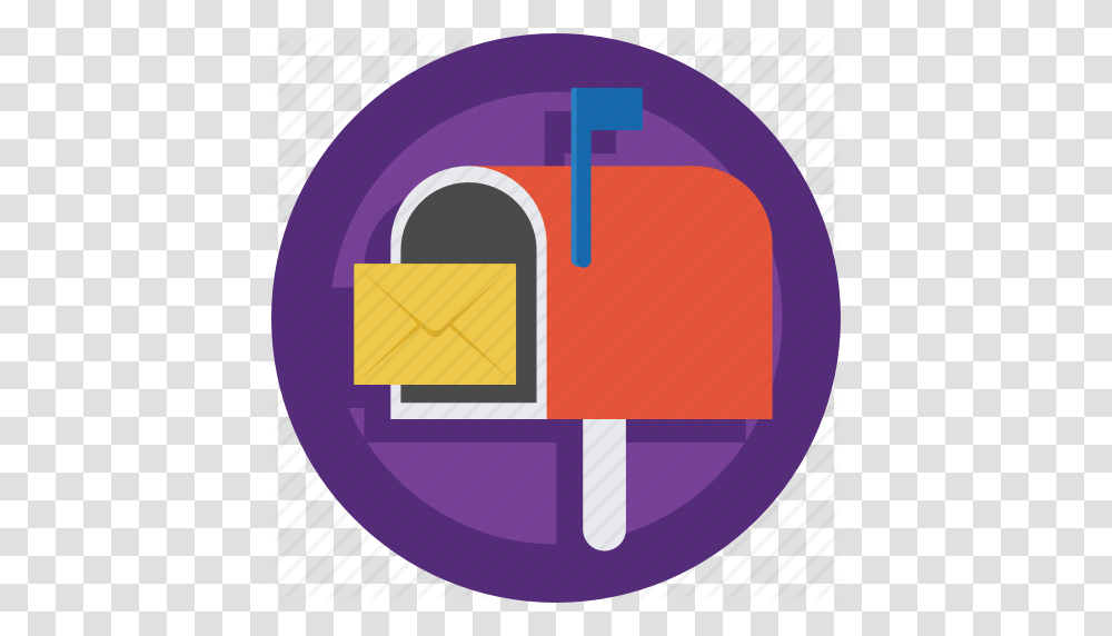 Download Mail Clipart Email Post Box Mail Email Purple Yellow, Mailbox, Letterbox, Security Transparent Png