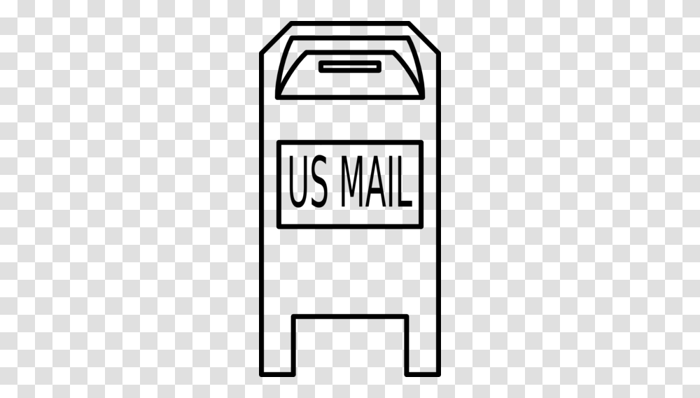 Download Mailbox Clip Art Black And White Clipart Letter Box, Gray, World Of Warcraft Transparent Png