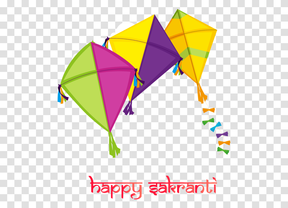 Download Makar Sankranti Line Kite Triangle For Happy Image Happy Makar Sankranti 2020, Toy, Tent Transparent Png