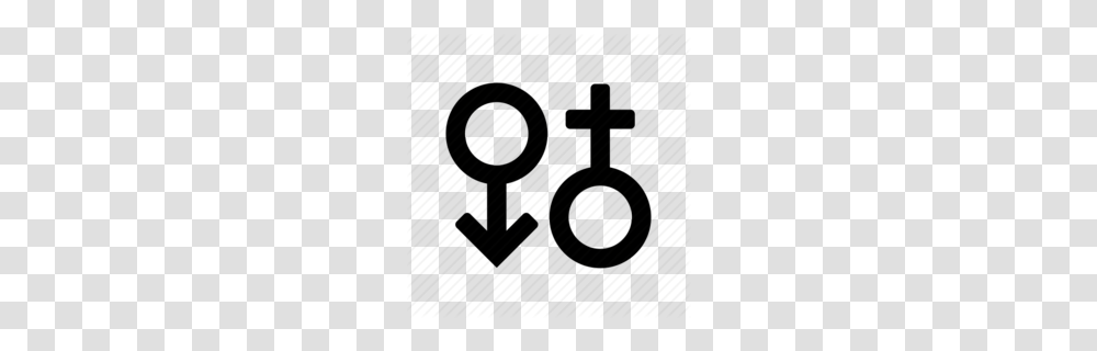 Download Male And Female Sign Clipart Gender Symbol Clip Art, Word, Alphabet, Number Transparent Png
