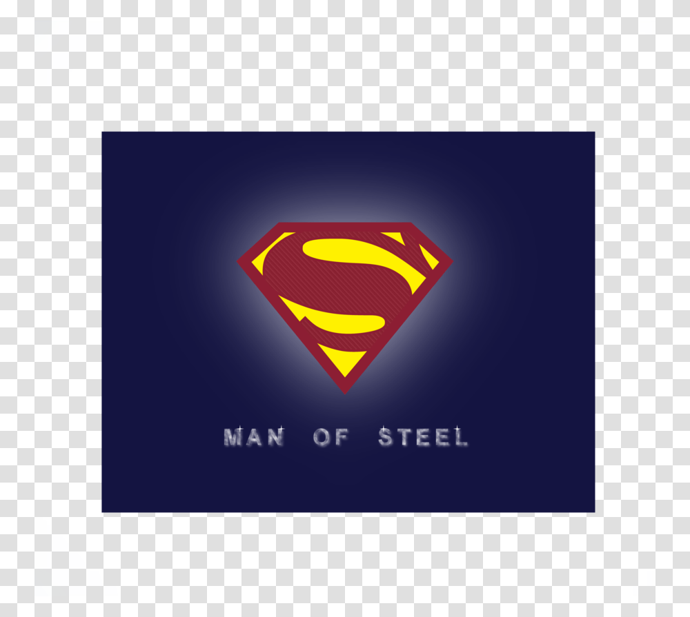 Download Man Of Steel Clipart Superman Logo Clip Art Yellow, Security, Business Card, Paper Transparent Png