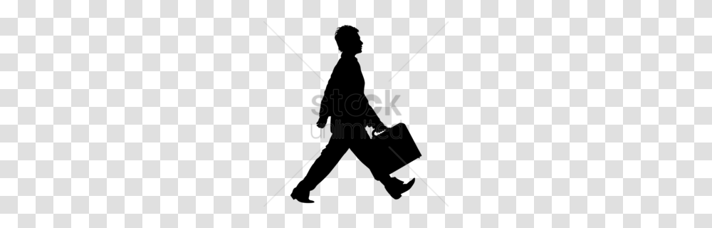 Download Man Walking With Briefcase Clipart Businessperson Clip Art, Silhouette, Arrow Transparent Png