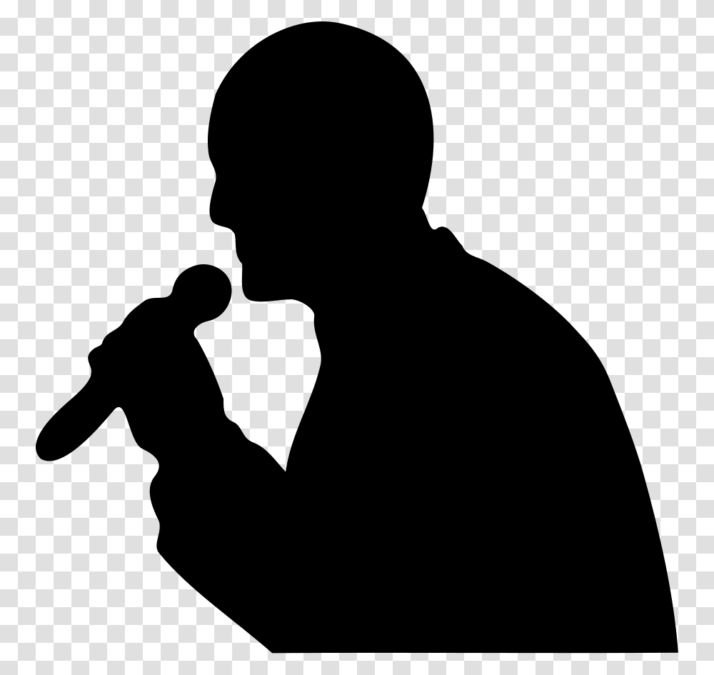 Download Man With A Microphone Clipart, Gray, World Of Warcraft Transparent Png