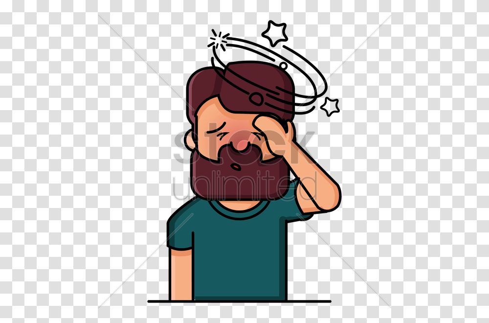 Download Man With Headache Clipart Headache Clip Art, Person, Water, Fishing, Outdoors Transparent Png