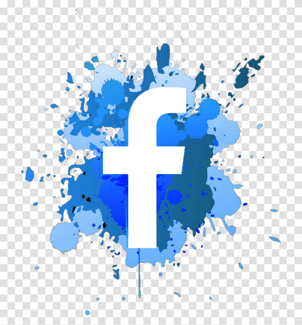 Download Mancha Facebook Face Social Purple Paint Splash, Poster, Advertisement, Graphics, Art Transparent Png
