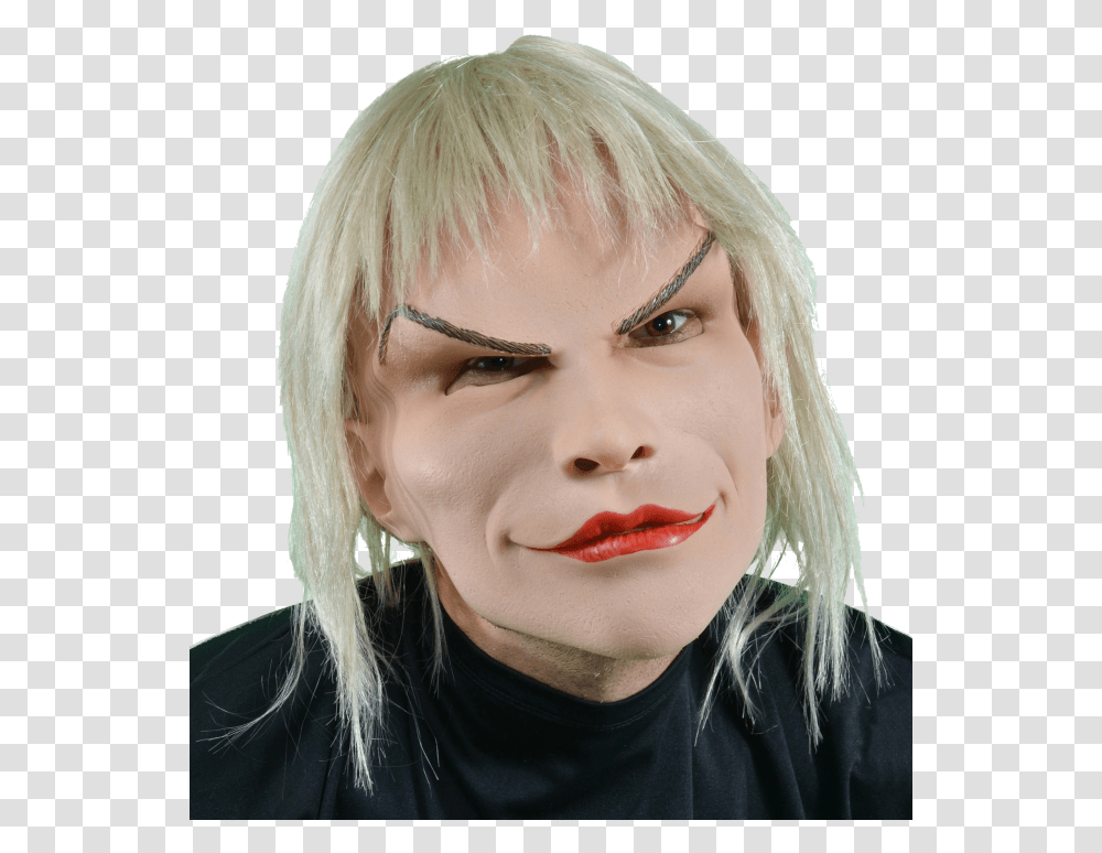Download Mandy Female Mask Angry Old Woman Face Full Angry Old Woman Face, Blonde, Girl, Kid, Teen Transparent Png