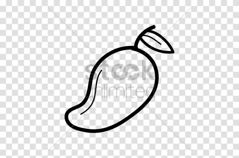 Download Mango Black And White Clipart Black And White Mango Clip, Sport, Photography, Polo Transparent Png