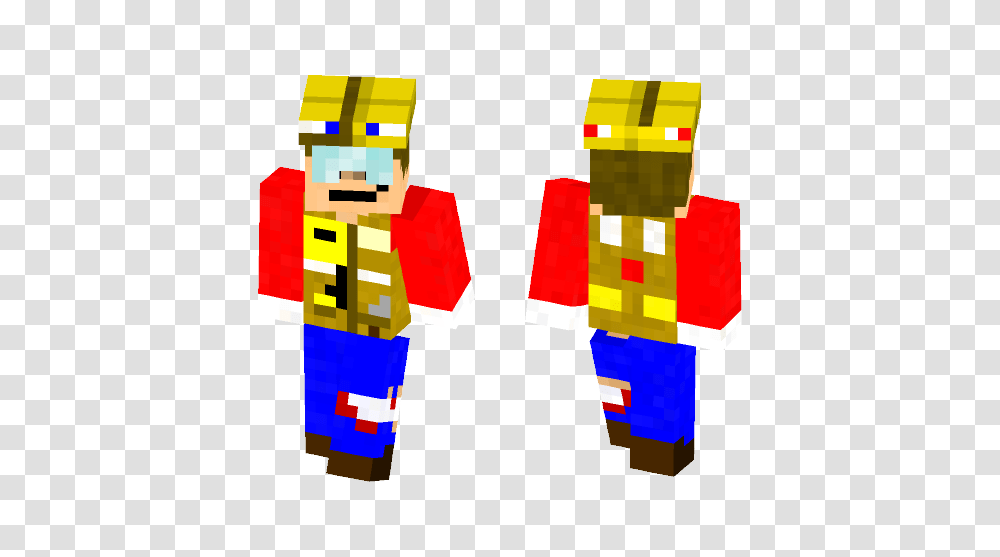 Download Maniac Bob The Builder Minecraft Skin For Free, Robot Transparent Png