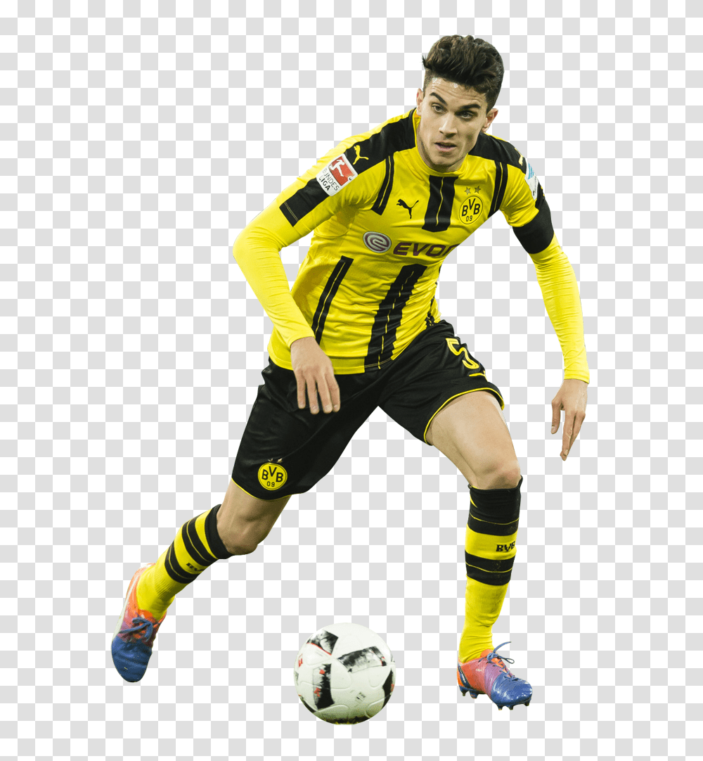 Download Marc Bartra 5 Banner Stock Soccer Background Football Player, Soccer Ball, Team Sport, Person, People Transparent Png