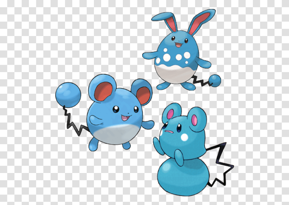 Download Marill Is The First Generation Ii Pokmon You Will Pokemon Azumarill, Art, Animal, Graphics, Mammal Transparent Png