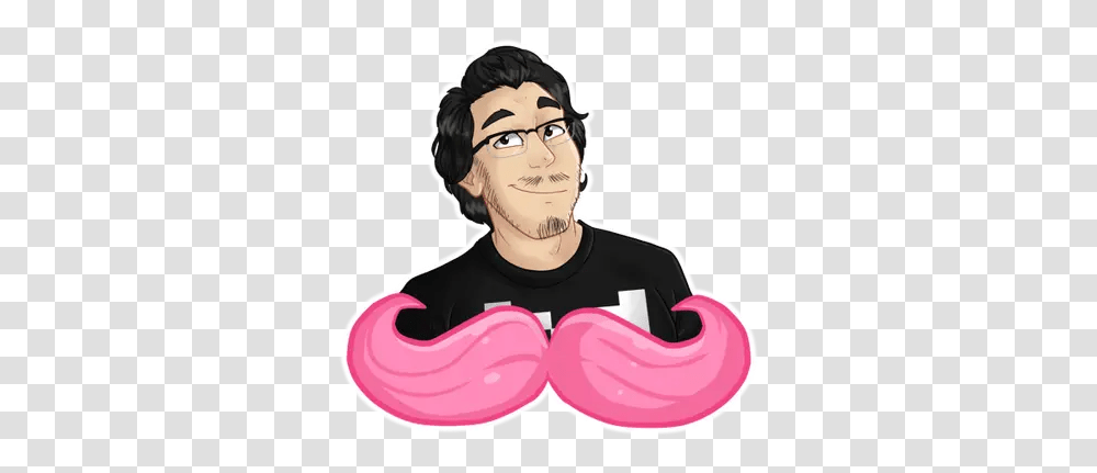 Download Markiplier Wastickerapp Apk Free Markiplier, Person, Human, Mouth, Lip Transparent Png