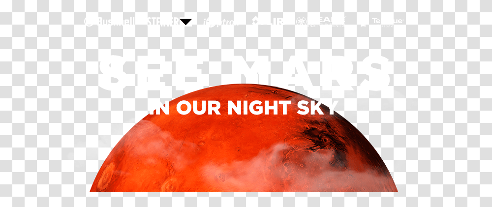 Download Mars In Our Night Sky Circle, Nature, Poster, Advertisement, Outdoors Transparent Png
