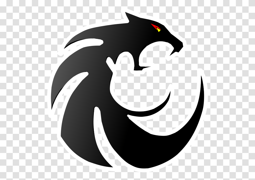 Download Marvel Black Panther Logo Black Panther Black Panther, Stencil, Animal, Grain, Food Transparent Png