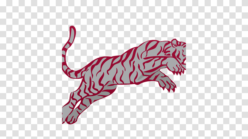 Download Mascot Clipart Tiger Hansberry College Prep Clip Art, Animal, Wildlife, Mammal, Giraffe Transparent Png