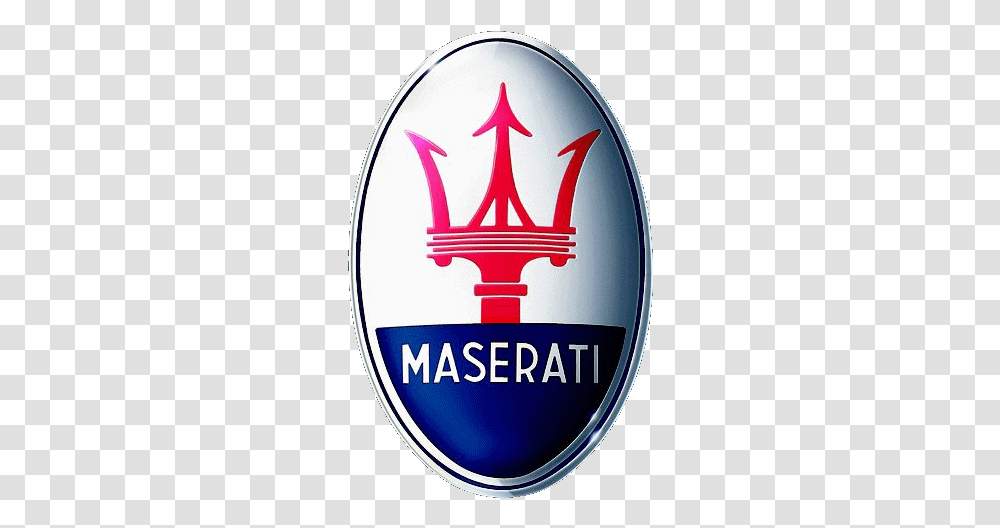 Download Maserati Logo Image With Maserati Logo, Symbol, Emblem, Weapon, Weaponry Transparent Png