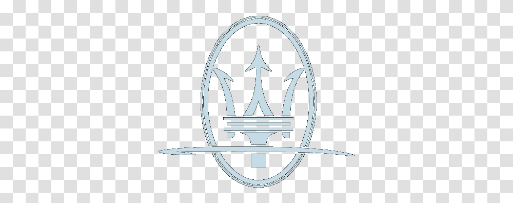 Download Maserati Logo Masarati, Trident, Emblem, Spear, Symbol Transparent Png