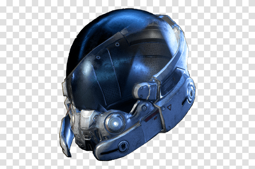 Download Mass Effect Andromeda Logo Football Gear, Clothing, Apparel, Helmet, Crash Helmet Transparent Png