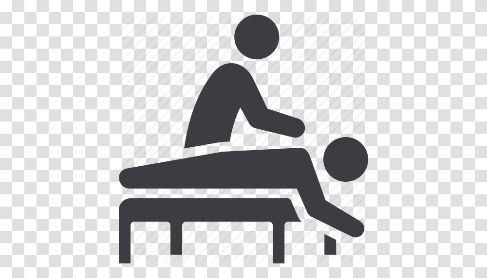 Download Massage Icon Clipart Massage Computer Icons Physical, Person, Piano, Kneeling, Silhouette Transparent Png