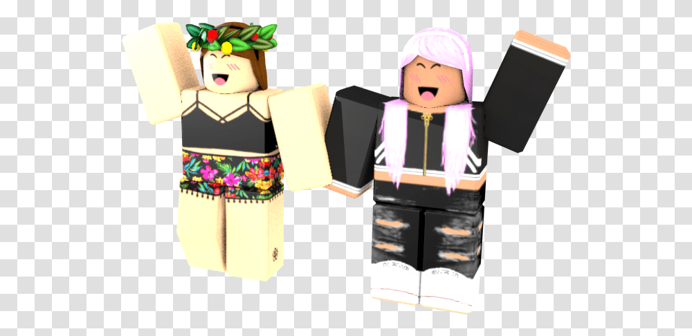 Download Me And My Best Friend Roblox Best Friend Gfx Roblox Friend, Clothing, Apparel, Sweatshirt, Sweater Transparent Png