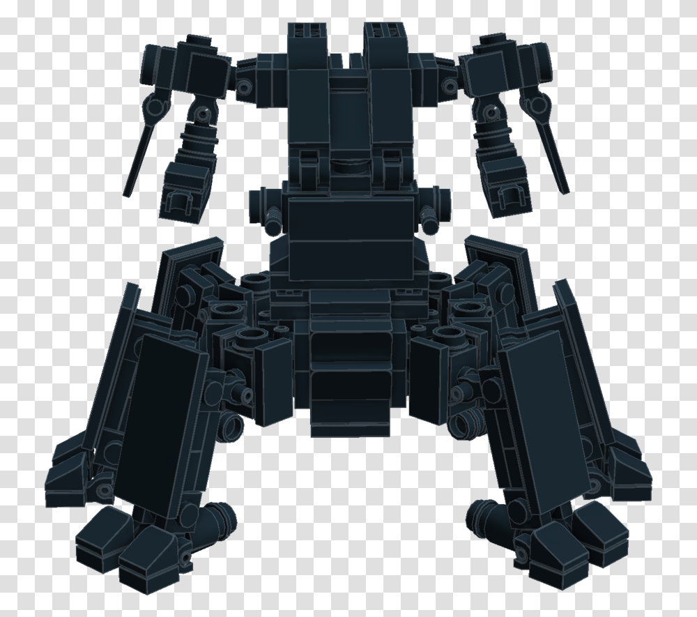 Download Mecha Minigun Military Robot, Toy Transparent Png