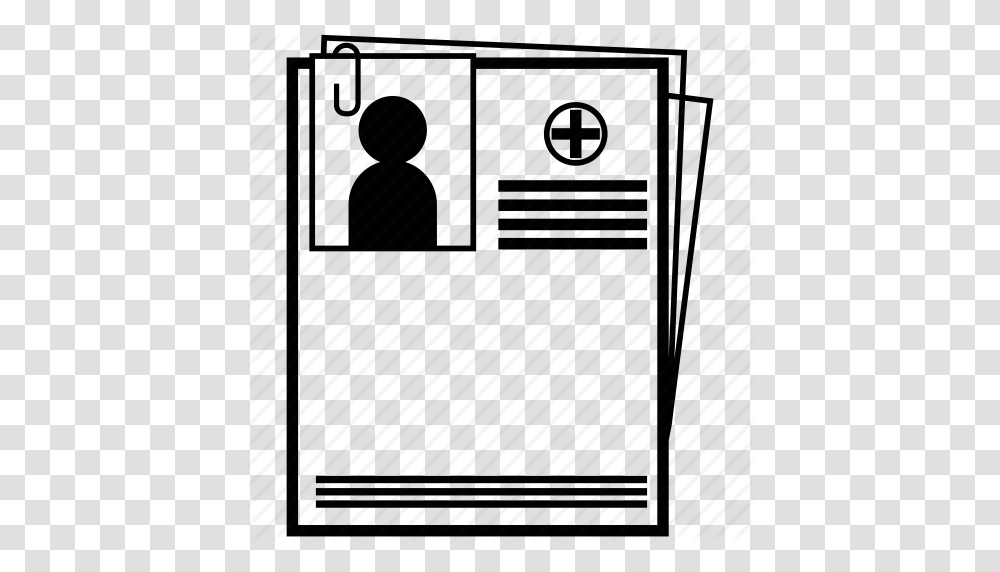 Download Medical Certificate Icon Clipart Medical History, Rug, Silhouette, Plan Transparent Png
