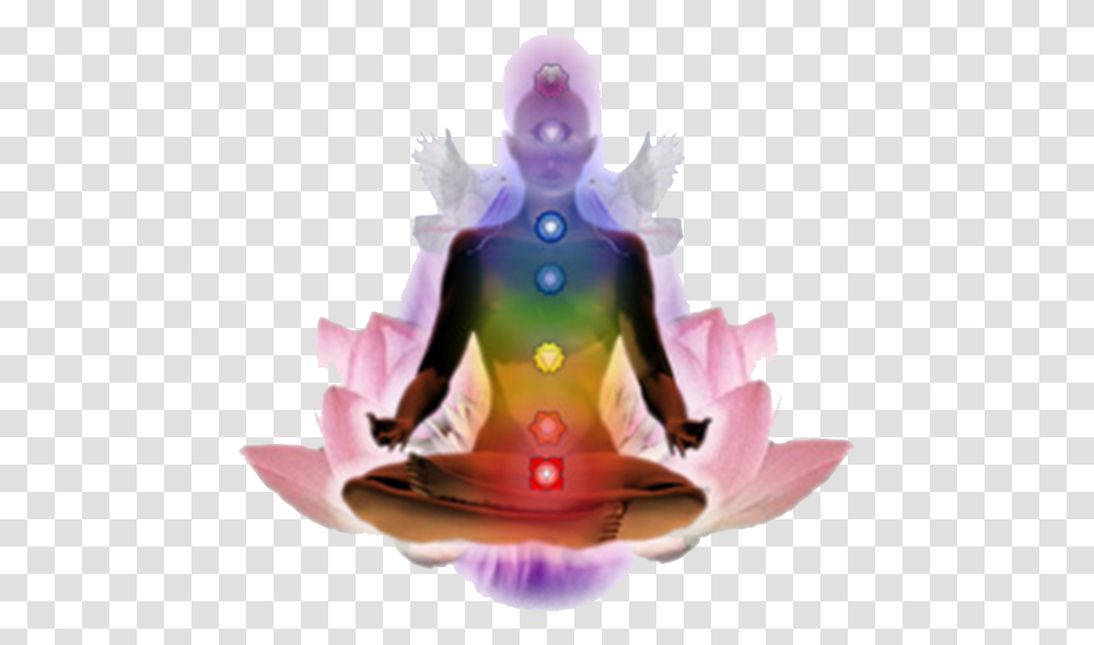 Download Meditation Image Chakra Meditation, Ornament, Pattern, Fractal Transparent Png