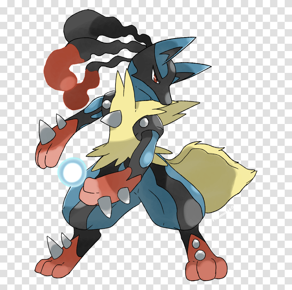 Download Mega Lucario Image Pokemon Mega Lucario, Hand, Art, Dragon, Book Transparent Png