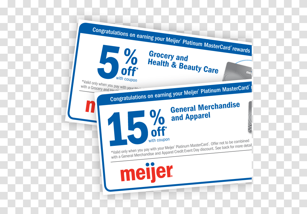 Download Meijer Just Posted Horizontal, Text, Label, Id Cards, Document Transparent Png
