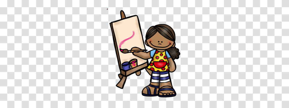 Download Melonheadz Kids Artist Clipart Art Clip Art, Toy, Doll, Girl, Female Transparent Png
