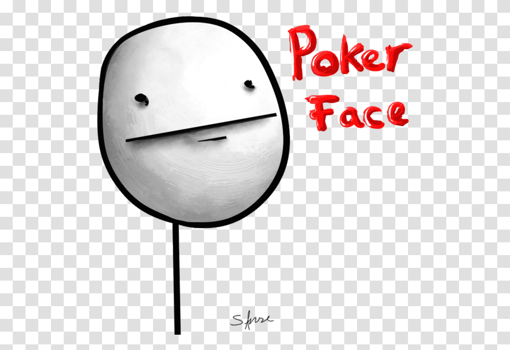 Download Meme Faces Poker Face Circle Full Size Circle, Text, Lamp ...