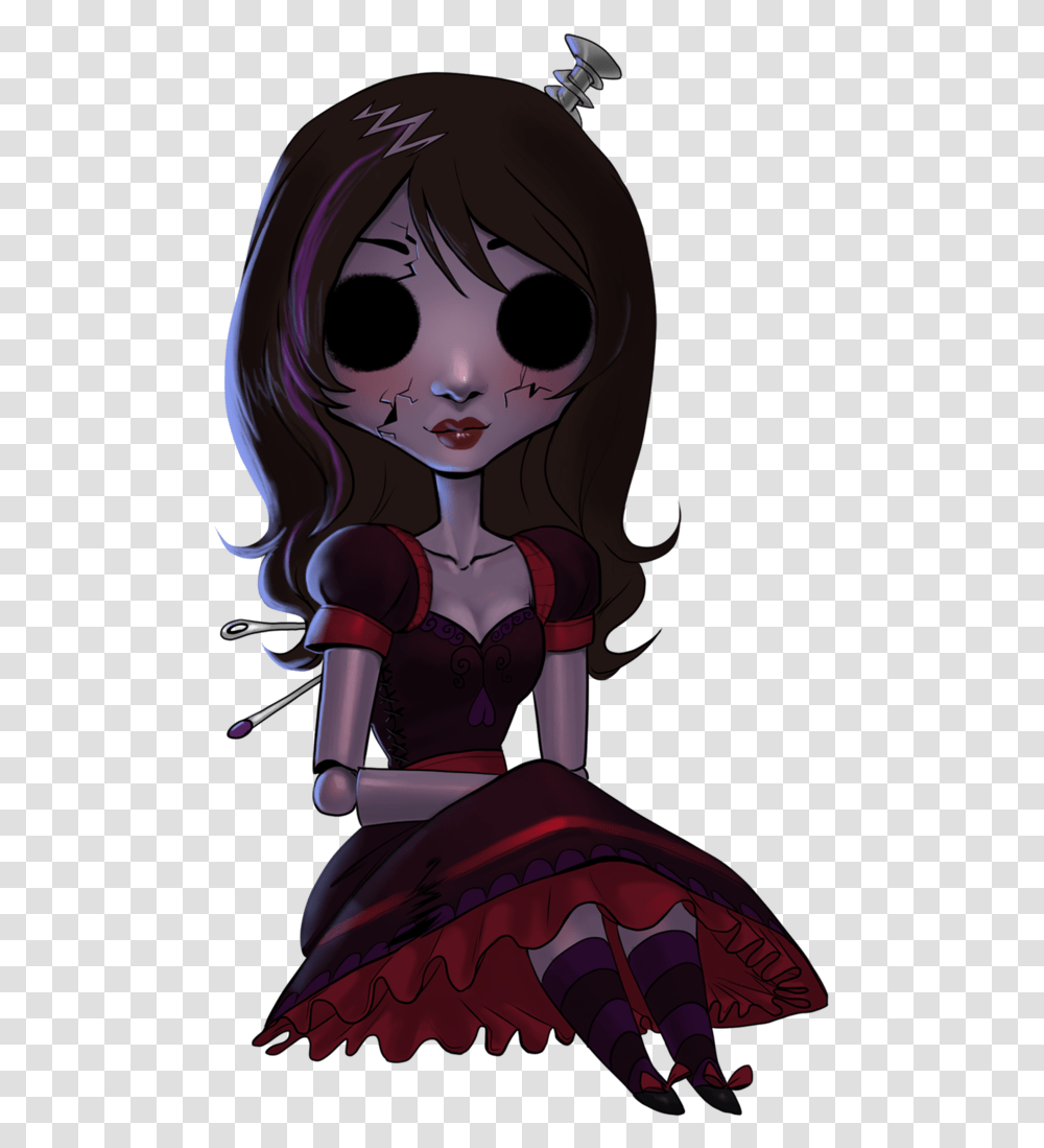 Download Menacing Cartoon, Graphics, Female, Girl, Clothing Transparent Png