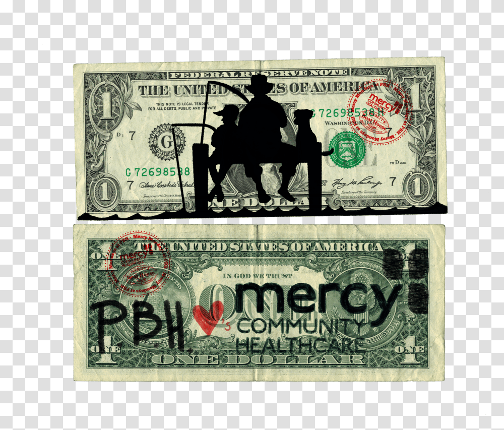 Download Mercy Dollars Money Backed Up By Gold, Person, Human, Postage Stamp Transparent Png