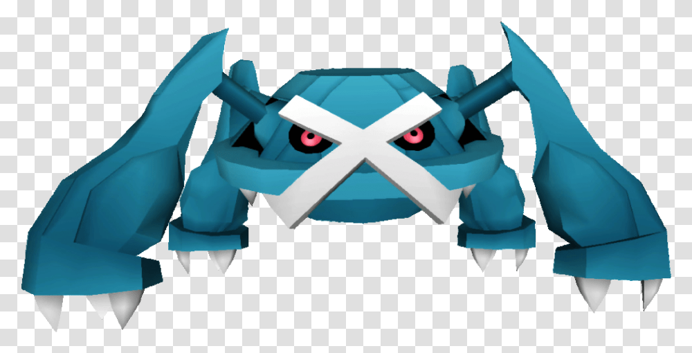 Download Metagross Pp Image With No Fictional Character, Toy, Art, Graphics, Paper Transparent Png