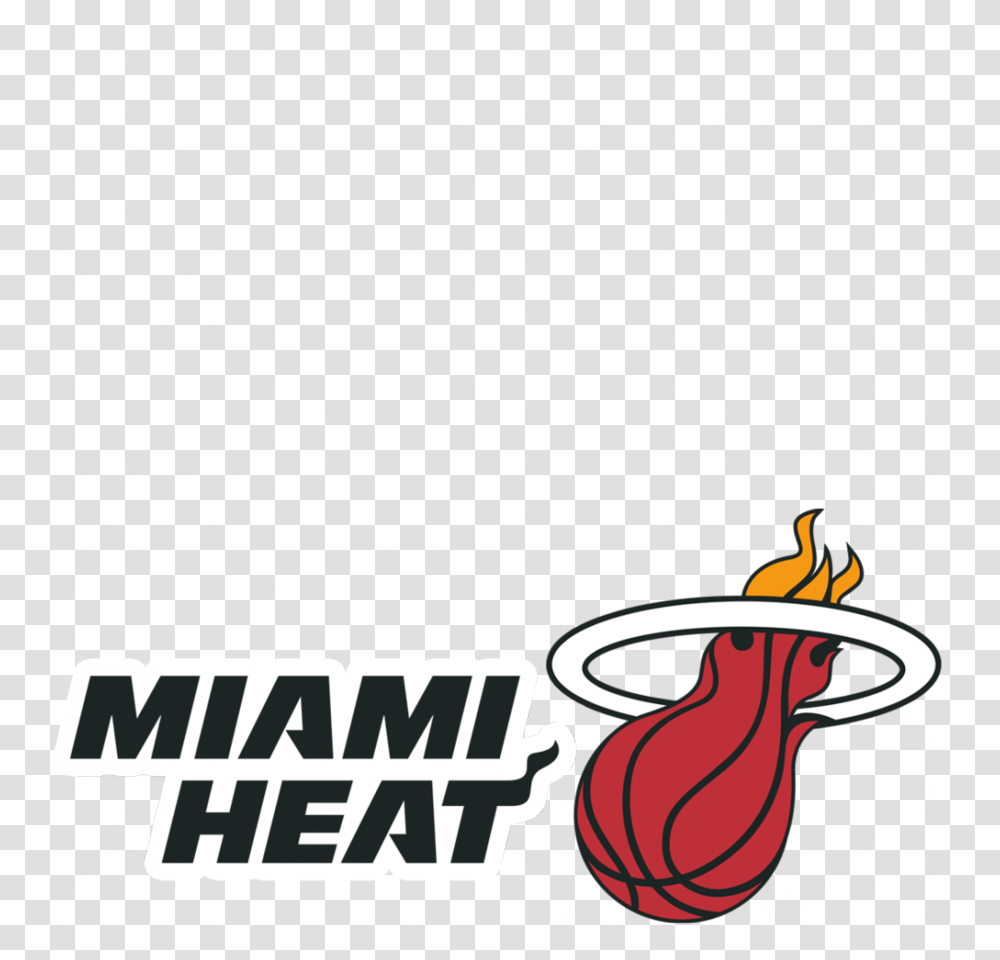 Download Miami Heat Logo Clipart Miami Heat Logo Text Font, Label, Advertisement, Poster Transparent Png
