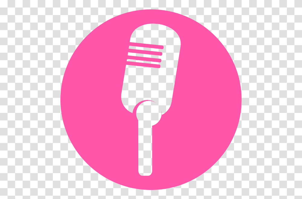 Download Mic Clipart Pink Clipart Pink Microphone, Electronics, Hand, Balloon, Label Transparent Png