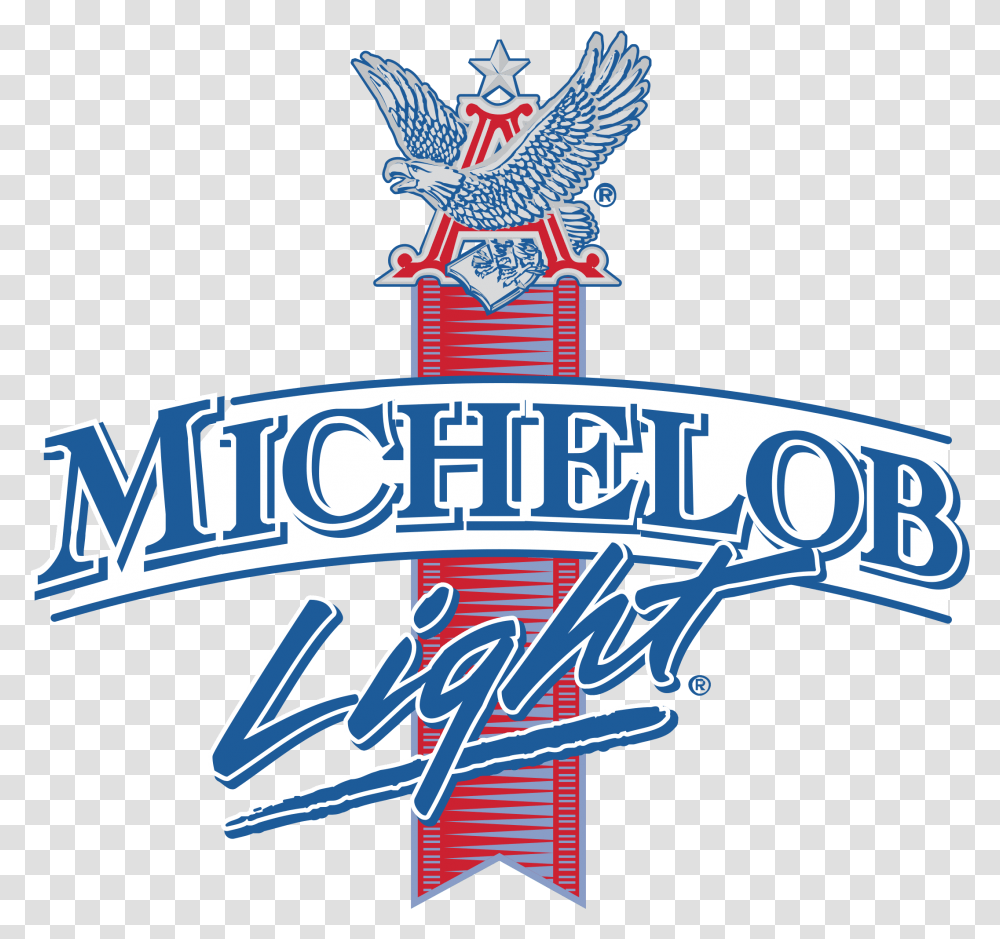 Download Michelob Light Logo Black Michelob Light Beer Logo, Symbol, Trademark, Text, Emblem Transparent Png