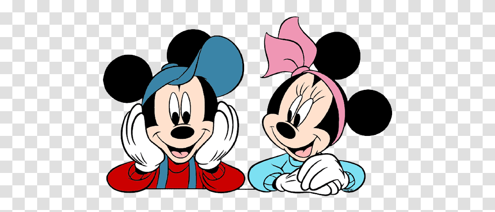 Download Mickey And Minnie Clipart Minnie Mouse Mickey Mouse, Electronics, Drawing, Comics, Book Transparent Png