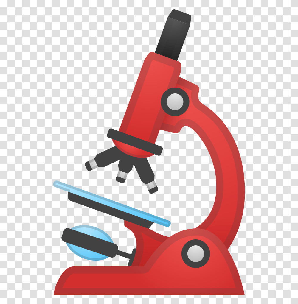Download Microscope Icon Noto Emoji Objects Iconset Google Microscope Clipart, Robot, Toy Transparent Png