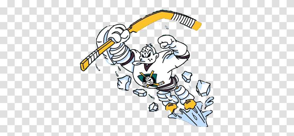 Download Mighty Ducks Logo Anaheim Ducks Reverse Retro Phone, Helmet, Clothing, Apparel, Art Transparent Png