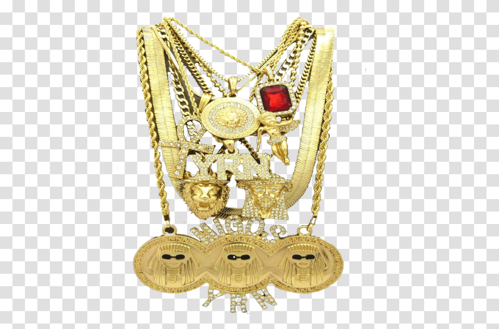 Download Migos Gold Chain All Of Migos Chains, Necklace, Jewelry, Accessories, Accessory Transparent Png