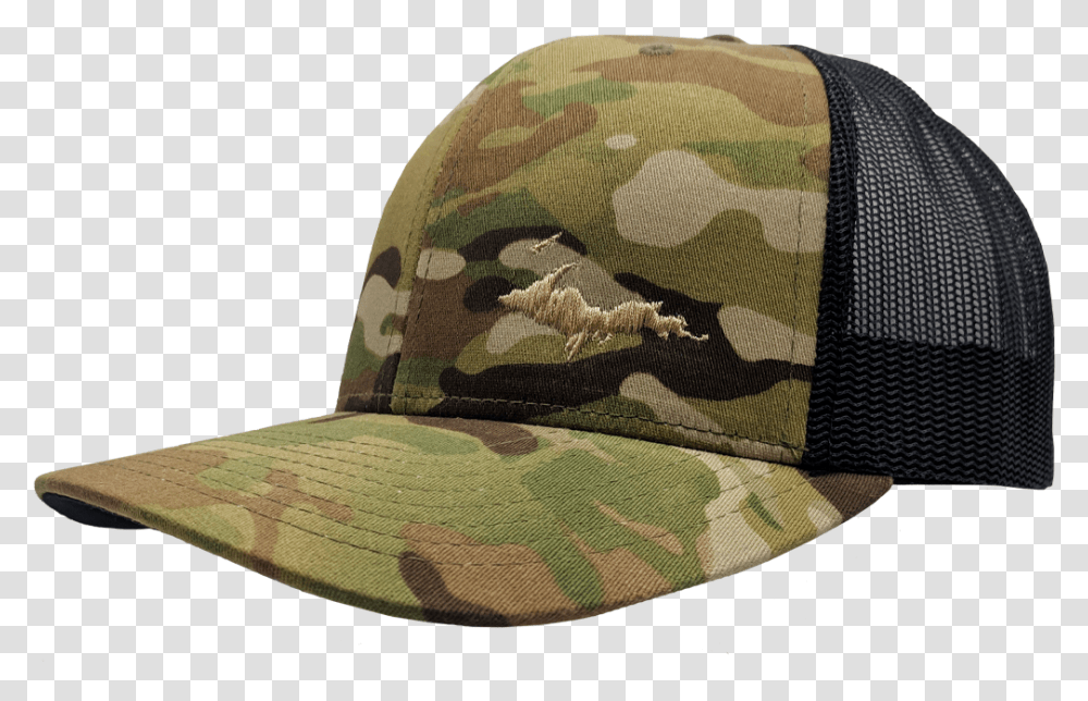 Download Military Hat Baseball Cap Baseball Cap, Military Uniform, Rug, Camouflage, Clothing Transparent Png