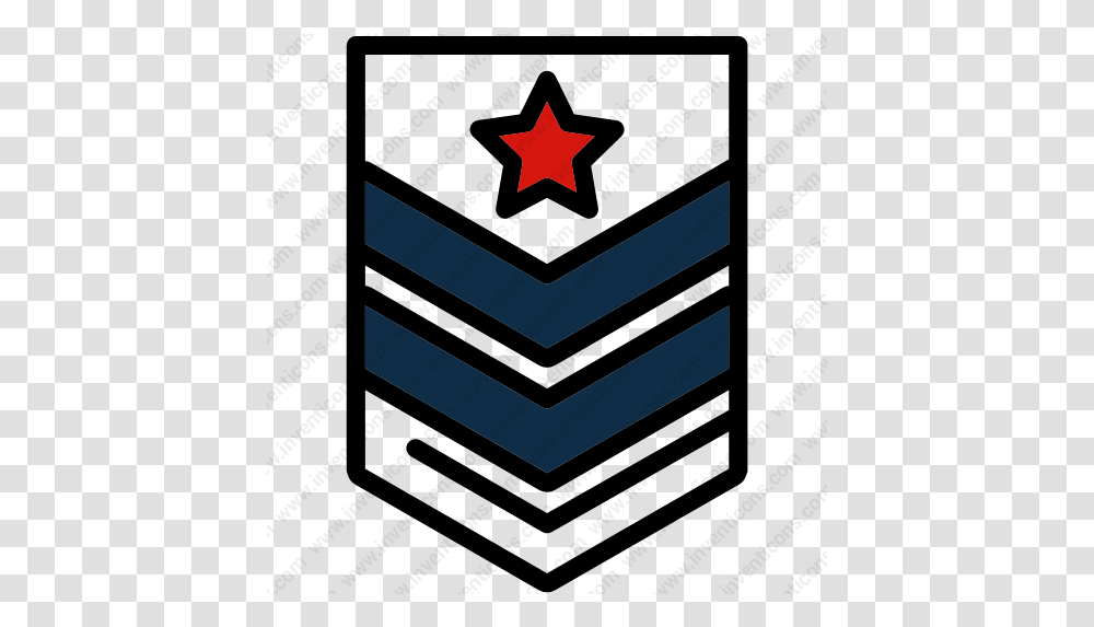 Download Military Rank Vector Icon Clip Art, Symbol, Star Symbol, Business Card, Paper Transparent Png