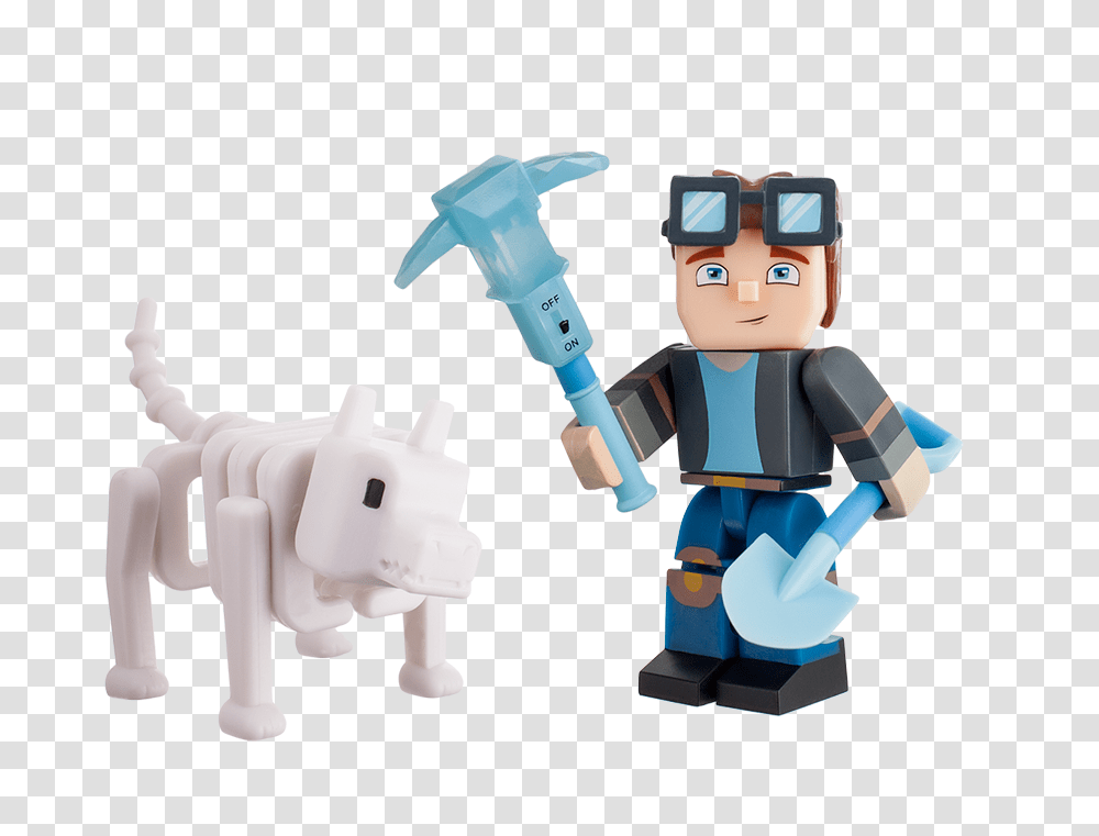 Download Minecraft Toys Youtubers Heroes Hd Minecraft Action Figure Skeleton, Person, Outdoors, Art, Drawing Transparent Png