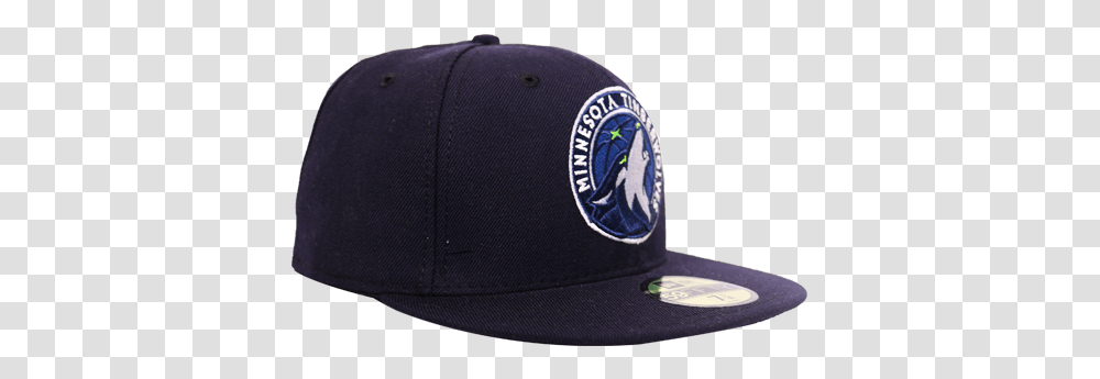 Download Minnesota Timberwolves Navy Global Icon Fitted Hat For Baseball, Clothing, Apparel, Baseball Cap Transparent Png