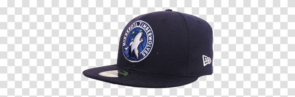 Download Minnesota Timberwolves Navy Global Icon Fitted Hat New Era, Clothing, Apparel, Baseball Cap Transparent Png