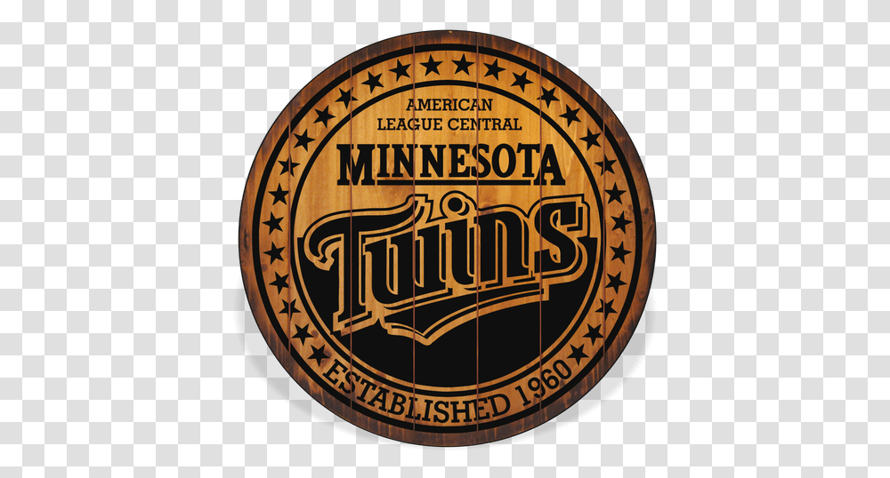 Download Minnesota Twins Barrel Top Best Restaurant Logo, Symbol, Label, Text, Clock Tower Transparent Png